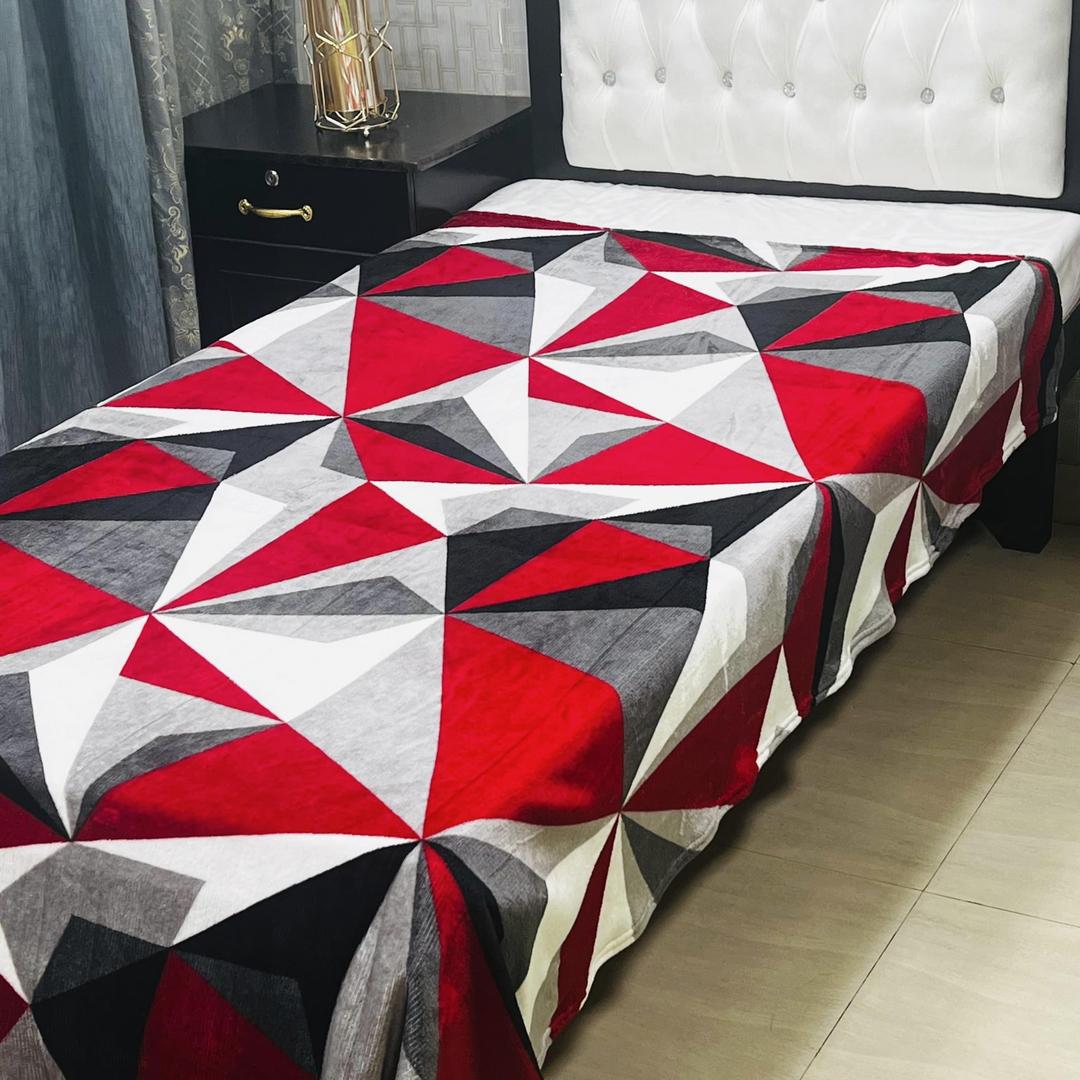 Fleece Printed Single Bed Blanket