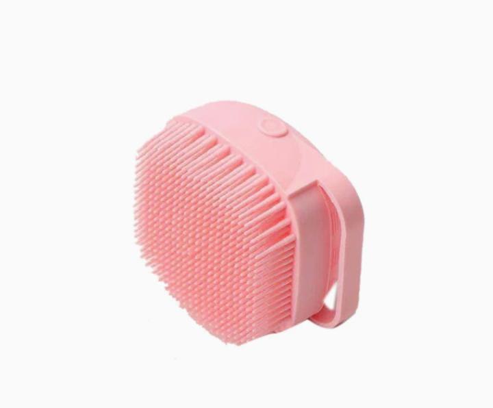 Portable Soap Holder Silicon Brush