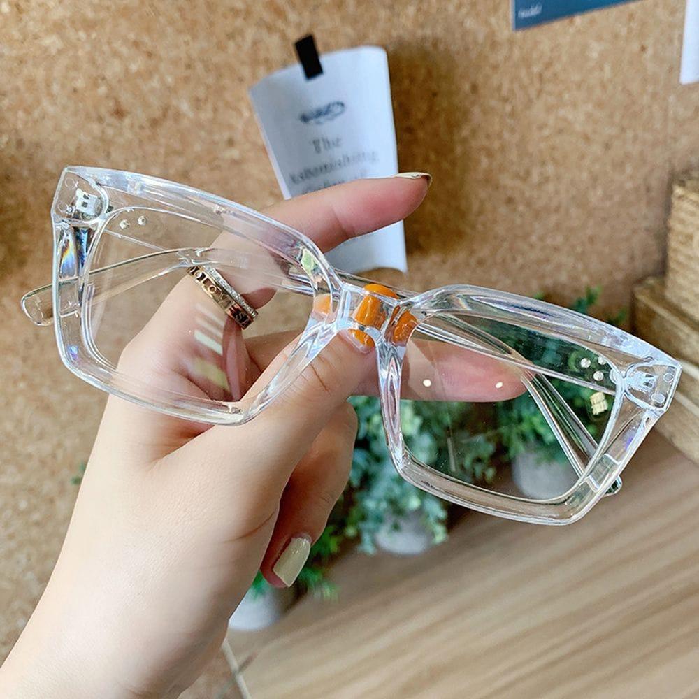 Transparent Frame Sunglasses