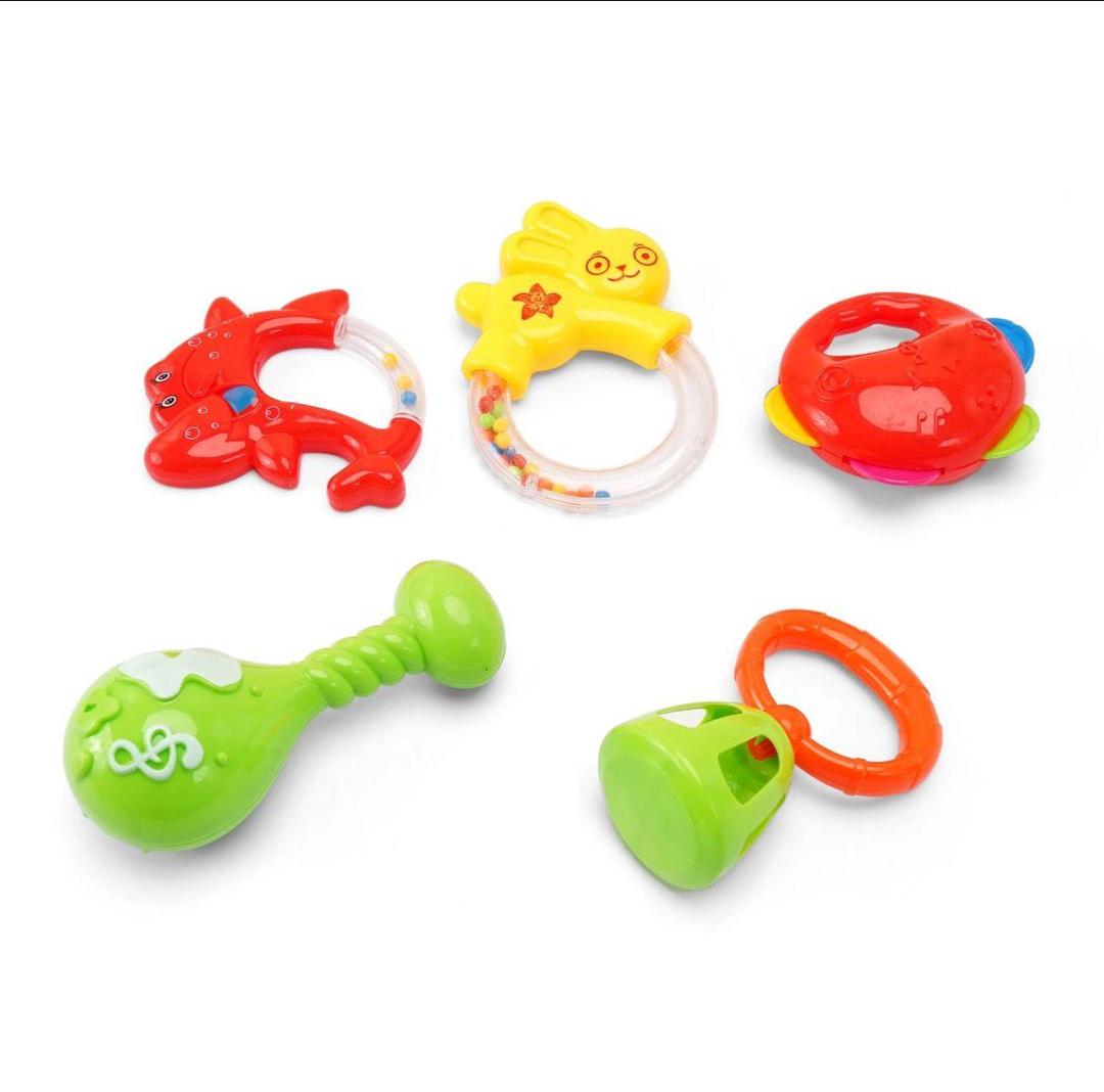 Rattle And Sensory Teether Toy