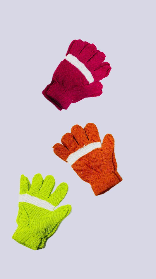 Baby Printed Gloves, Pack Of 3