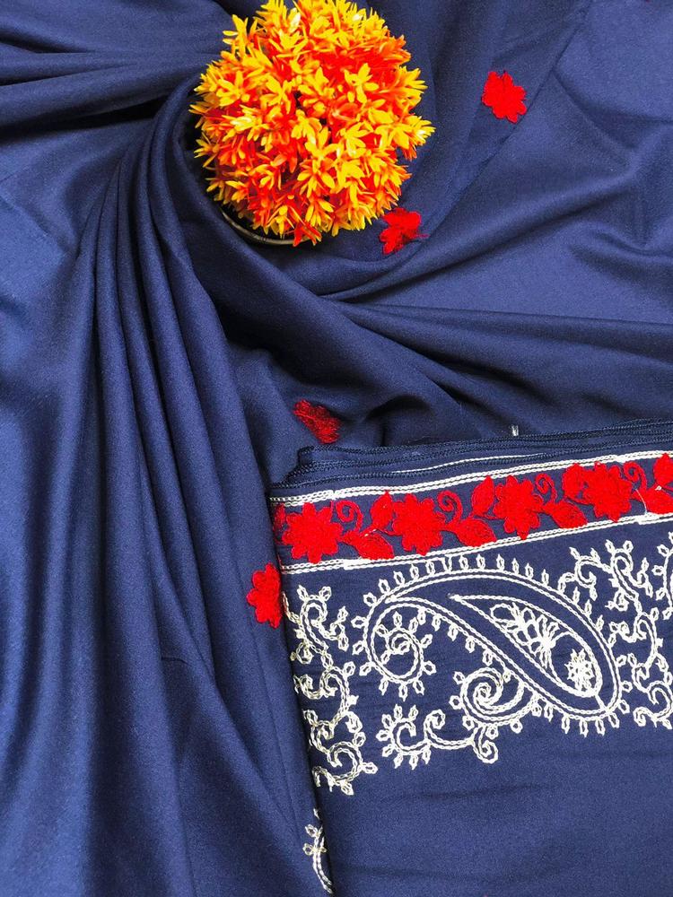 Swiss Lawn Embroidered Shawl