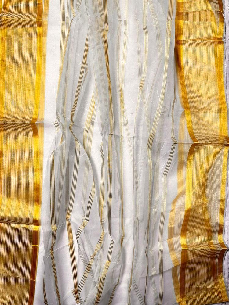 Organza Plain Silk Shawl