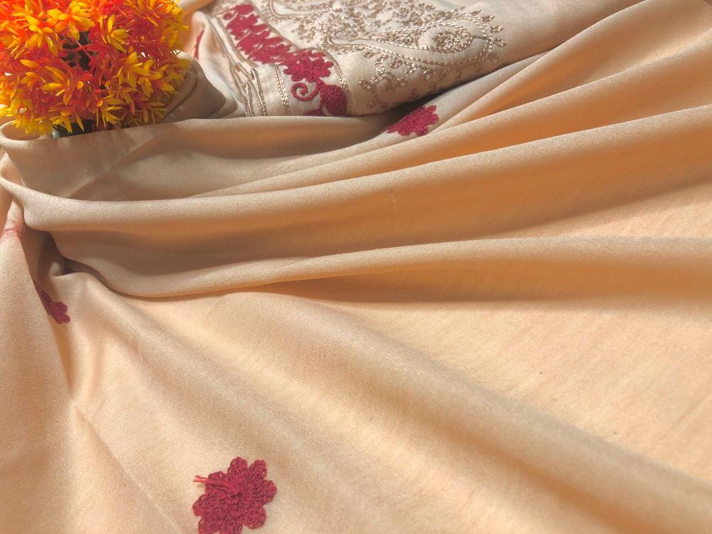 Swiss Lawn Embroidered Shawl