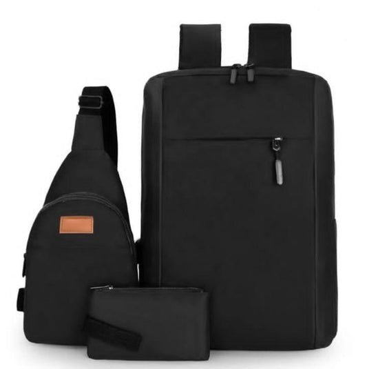 Pack Of 3, Multipurpose Laptop Bag With Usb Port