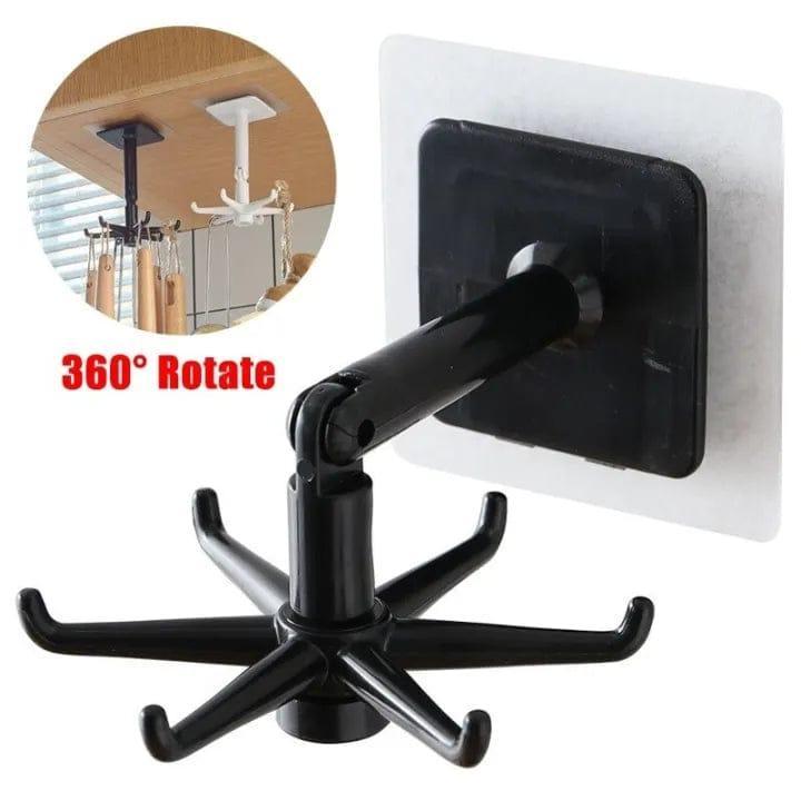 Wall Mount Rotating Hooks