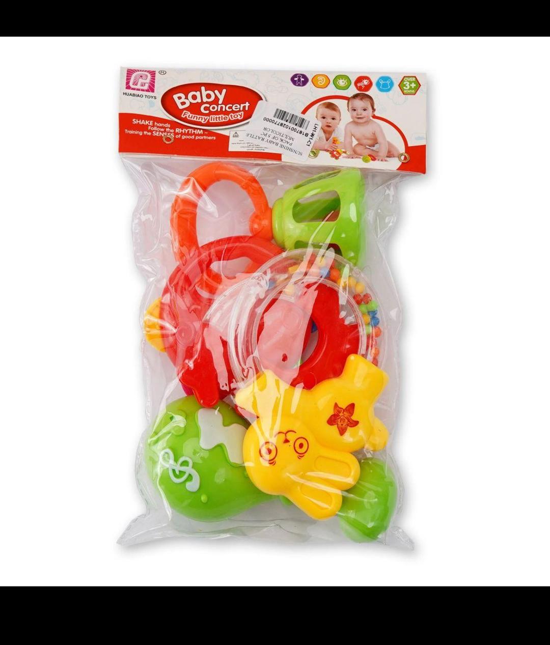 Rattle And Sensory Teether Toy