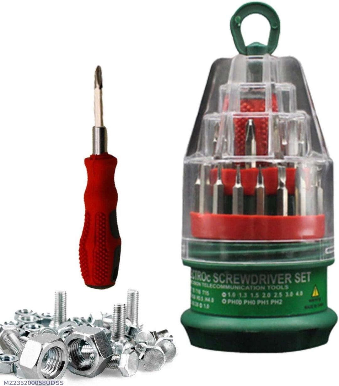 31 Pieces Stainless Steel Screwdriver Set