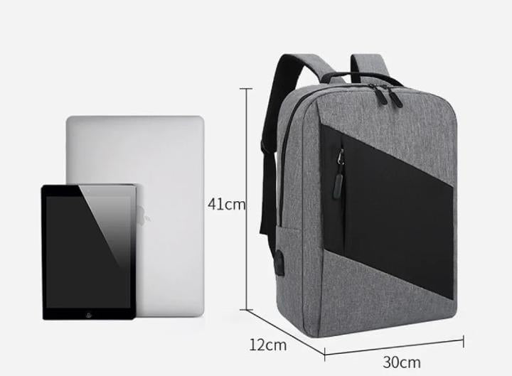 3 Pieces Set Of Laptop Bag With Usb Port