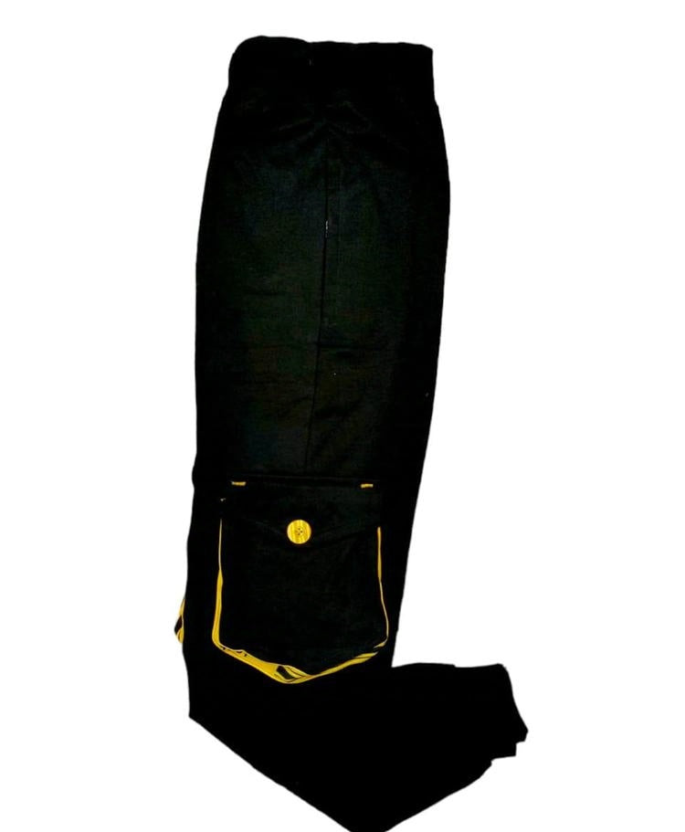 Jersey Lycra Plain Cargo Pants