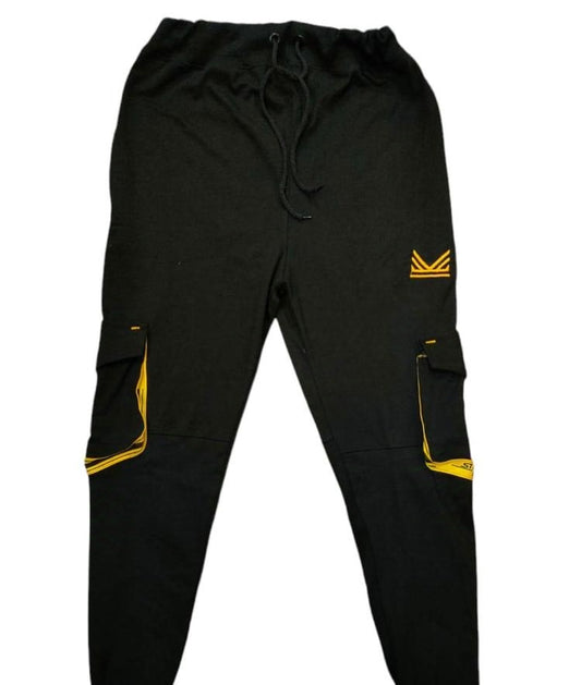 Jersey Lycra Plain Cargo Pants