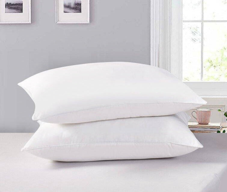 2 Pieces Polyester Bed Pillow Set