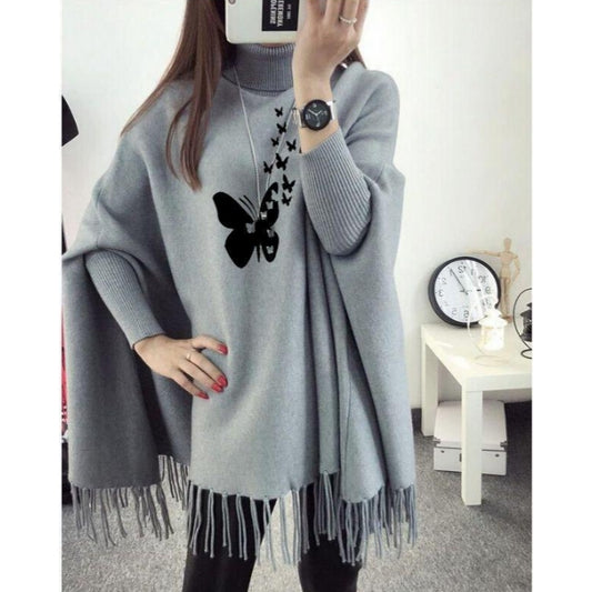 Cotton Printed Poncho