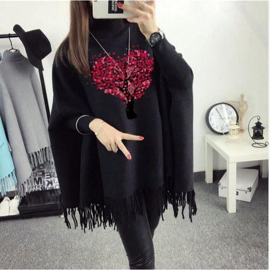 Cotton Printed Poncho